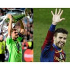 Íker Casillas y Gerard Piqué