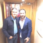 El presunto conseguidor del 'caso Koldo', Víctor de Aldama, con el presidente del Gobierno, Pedro Sánchez.