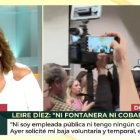 Ana Rosa Quintana en el plató de 'El Programa de Ana Rosa'.