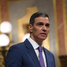 El presidente del Gobierno, Pedro Sánchez