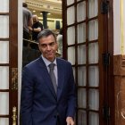 El presidente del Gobierno, Pedro Sánchez
