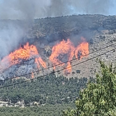 Incendio forestal Ibi