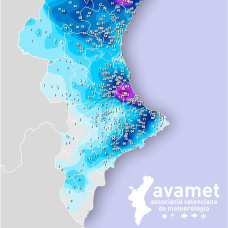 Lluvias en la Comunitat Valenciana