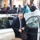 El exministro José Luis Abalos a su llegada al Tribunal Supremo, a 27 de noviembre de 2025.