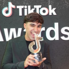 Pablo Vera en los Tik Tok Awards 2025