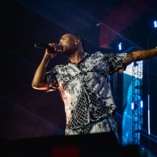 Don Omar en uno de sus conciertos.