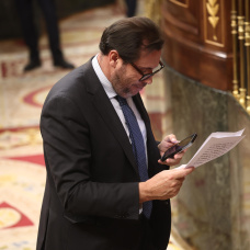 El ministro de Transportes y Movilidad Sostenible, Óscar Puente