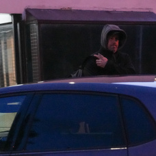El exjefe militar de ETA Garikoitz Aspiazu Rubina, alias 'Txeroki', a su salida de la prisión de Martutene.