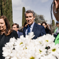 El presidente del PP, Alberto Núñez Feijóo