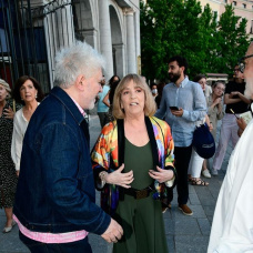 Pedro Almodóvar y Carmen Maura.