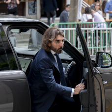 El ex de Air Europa, Javier Hidalgo, a su llegada al Tribunal Supremo.