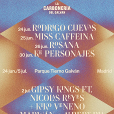 Cartel oficial de La Carbonería del Galván