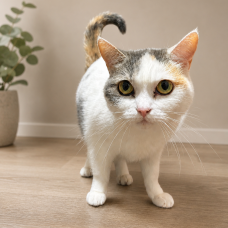 Imagen de archivo de una gata.
