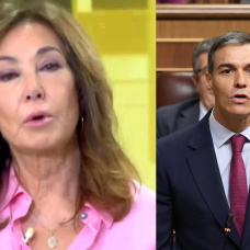 Ana Rosa Quintana y Pedro Sánchez
