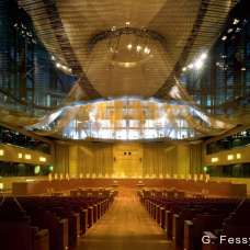 La Gran Sala de vistas del Tribunal de Justicia de la UE (TJUE), con sede en Luxemburgo.

REMITIDA / HANDOUT por TRIBUNAL DE JUSTICIA DE LA UE
Fotografía remitida a medios de comunicación exclusivamente para ilustrar la noticia a la que hace referencia la imagen, y citando la procedencia de la imagen en la firma
09/7/2025