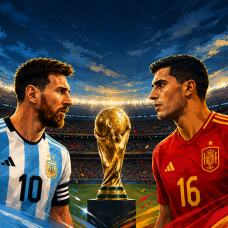 Final histórica entre España y Argentina