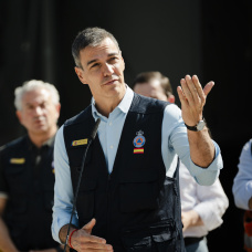 El presidente del Gobierno, Pedro Sánchez