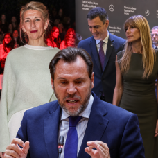 Yolanda Díez, Pedro Sánchez, Begoña Gómez y Óscar Puente