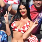 una aficionada croata, durante esta Euro2024