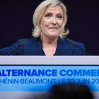 Marine Le Pen celebra la victoria en las elecciones legislativas