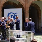 Feijóo con los presidente regionales del PP en Salamanca