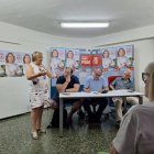 Ana Barceló durante la ejecutiva celebrada el martes