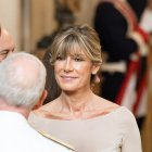 El presidente del Gobierno y su esposa, en la celebración del décimo aniversario del reinado de Felipe VI.