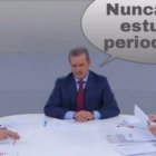 Fotografía del debate que corre por la red.