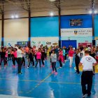 Un momento del seminario de este sábado de Krav Maga FEKM.