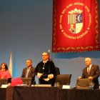 El rector de la UA, Manuel Palomares, abre el curso universitario.