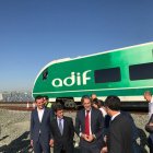 El ministro de Fomento, Inígo de la Serna visita las obras del AVE en Elche.