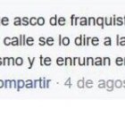 Un candidato de Izquierda Unida amenaza de muerte a un diputado nacional