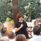 Soraya junto al presidente de la Comunidad de Madrid y del PP de Madrid, su punto flaco.