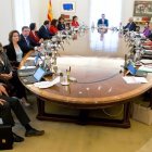 Margarita Robles y Dolores Delgado frente a frente en el primer Consejo de Ministros.