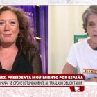 Cristina Fallarás y Pilar Gutiérrez, frente a frente.