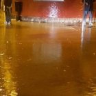 Calles inundadas en Alzira