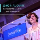 Soraya Saènz de Santamaría acude este sábado a Alicante.