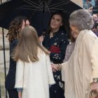 Ausencias y presencias en Palma: la foto más buscada de Doña Letizia y su suegra