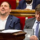 Junqueras y Puigdemont, los dos grandes protagonistas del procés