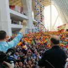 Santiago Abascal e Ignacio Gil Lázaro en Valencia