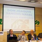 Presentación del premio Periodista Joaquín Sanchis Nadal