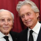 Kirk y Michael Douglas.