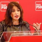 Sanz no entiende el "ardor guerrero de la socialista Adriana Lastra.