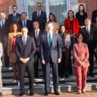 El posado para la historia del "gobierno progresista" en el Palacio de la Zarzuela.