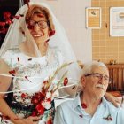 Eugenio y María, la pareja que celebra sus Bodas de Oro en el hospital.