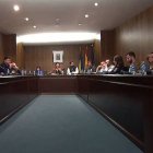 Imagen de una sesión plenaria en el Ayuntamiento de Teulada Moraira