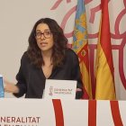 La vicepresidenta y portavoz del Consell, Aitana Mas