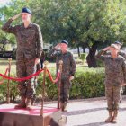 El Rey Felipe VI visita  las instalaciones del Regimiento de Operaciones de Información nº 1 en Bétera.