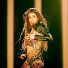 Eleni Foureira se quedó a las puertas de la victoria.