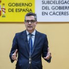 El ministro de la Presidencia, Justicia y Relaciones con las Cortes, Félix Bolaños.